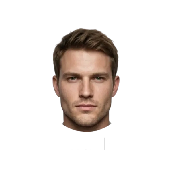 Contoh bentuk wajah Triangle