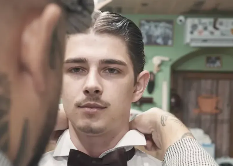 Classic cut dengan styling rapi