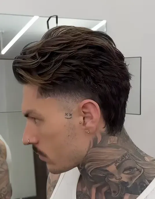 Profil wavy dengan taper bersih
